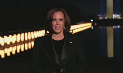 Não apenas sonhamos, nós fazemos, diz Kamala Harris em show da posse