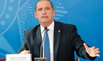 O ministro da Cidadania, Onyx Lorenzoni