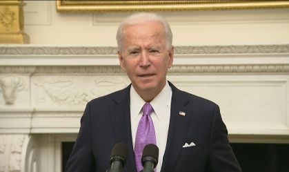 Biden defende gasto público contra pandemia e diz que pacote é só o começo
