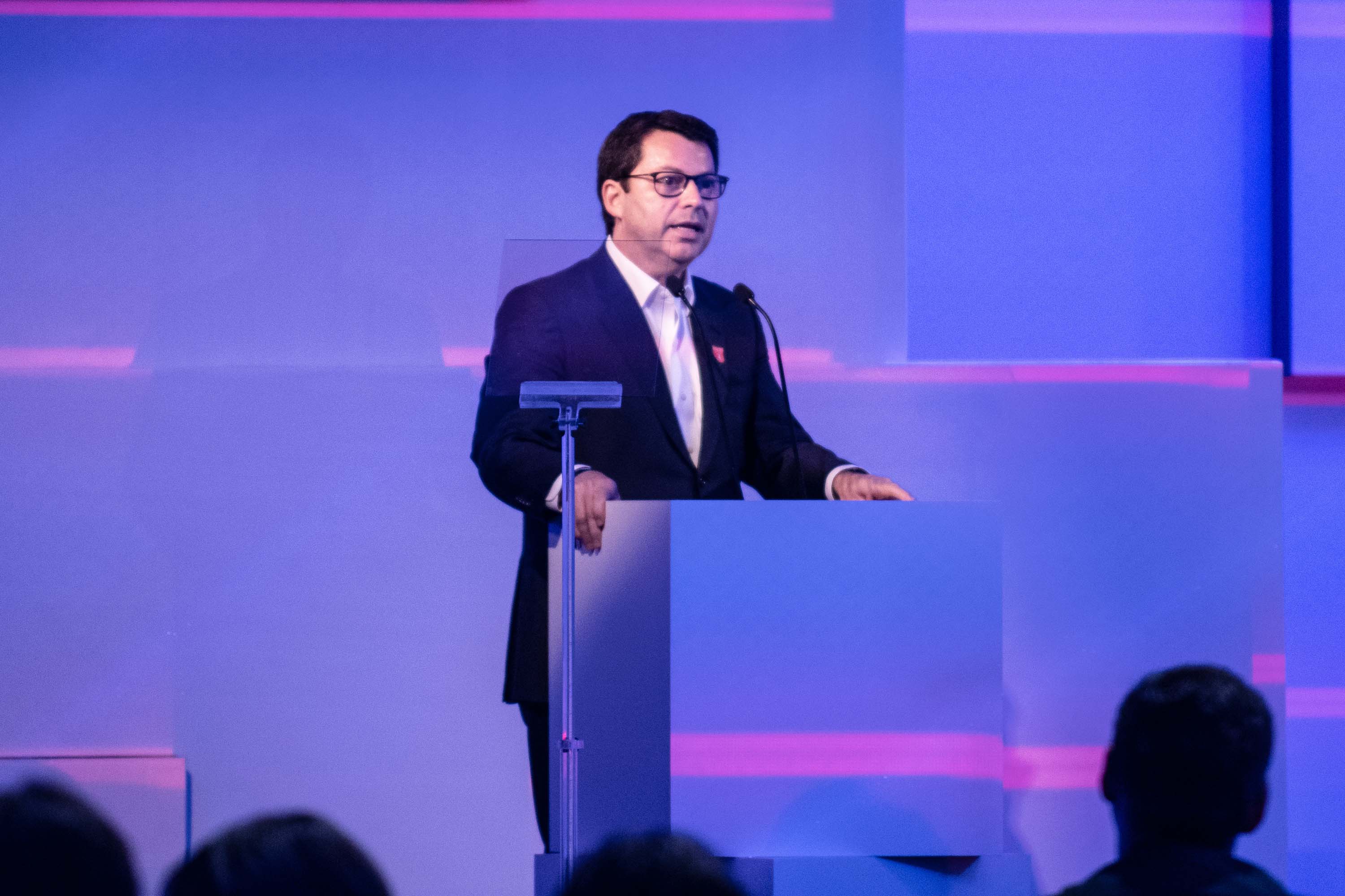 Paulo Caffarelli, presidente da Cielo Brasil, no lançamento da CNN Brasil