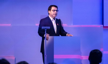 Paulo Caffarelli, presidente da Cielo Brasil, no lançamento da CNN Brasil