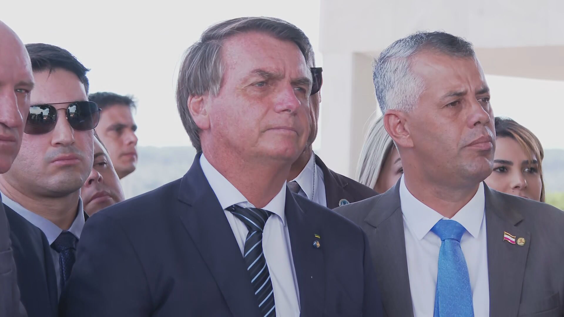 O presidente Jair Bolsonaro fala em Brasília  (22.jan.2021)
