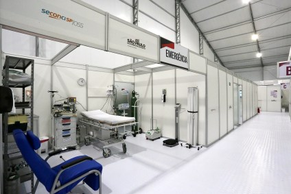 Governo de SP anunciou a reabertura do hospital de campanha em Heliópolis