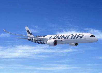Avião da Finnair