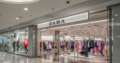Loja da Zara no shopping Leblon, no Rio