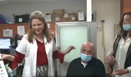 Paciente recebeu córnea e voltou a enxergar