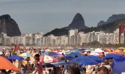 Força policial pode ser usada para garantir o fechamento das praias no Rio