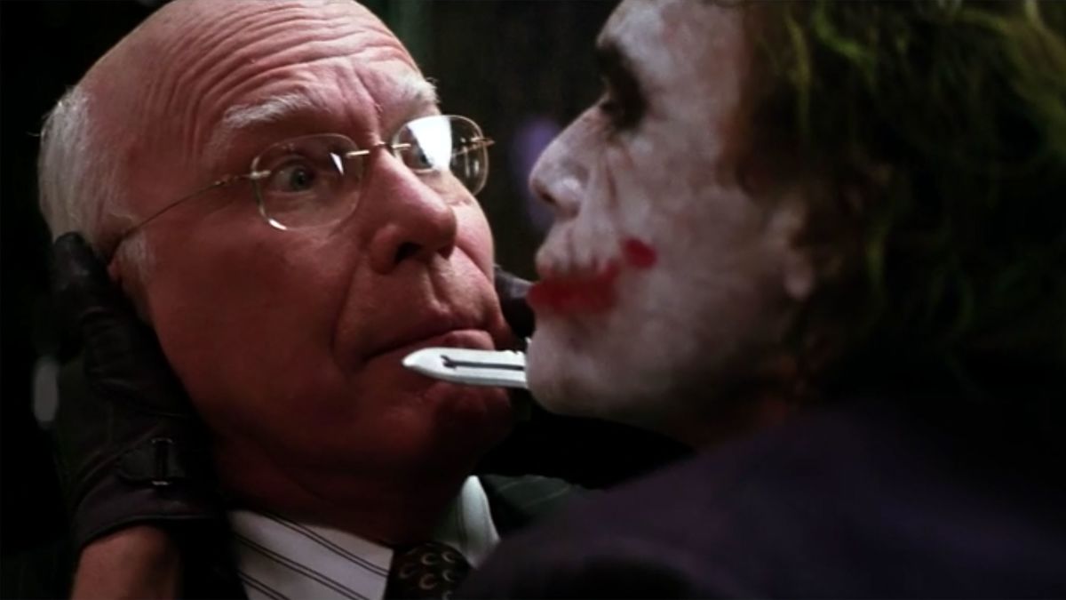 O senador Patrick Leahy com o ator Heath Ledger