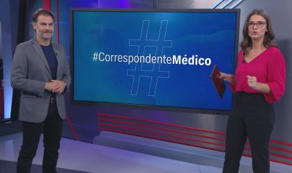 O neurocirurgião Fernando Gomes no quadro Correspondente Médico (25.jan.2021)