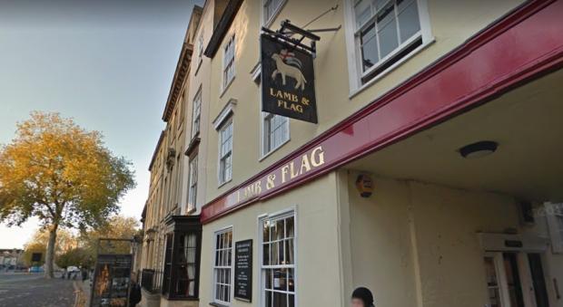 The Lamb and Flag