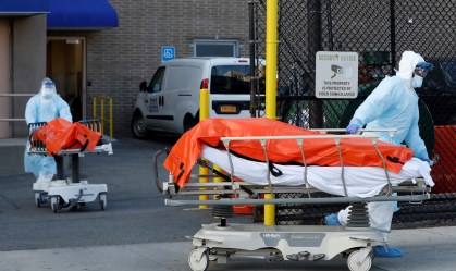 Nova York registra mais de 600 mortes em um dia pelo novo coronavírus