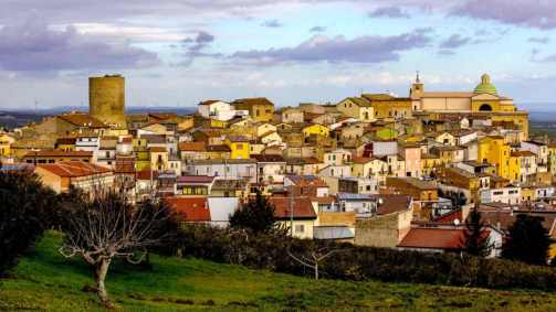 Biccari: cidade fica na fronteira entre três regiões - Puglia, Molise e Campânia
