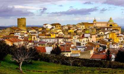 Biccari: cidade fica na fronteira entre três regiões - Puglia, Molise e Campânia