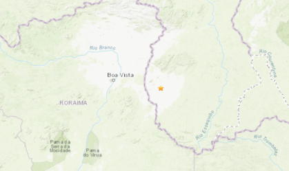 Terremoto atinge a Guiana e é sentido no Brasil