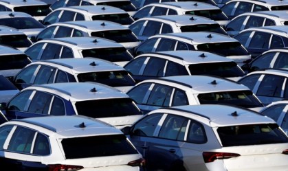 Pátio de automóveis