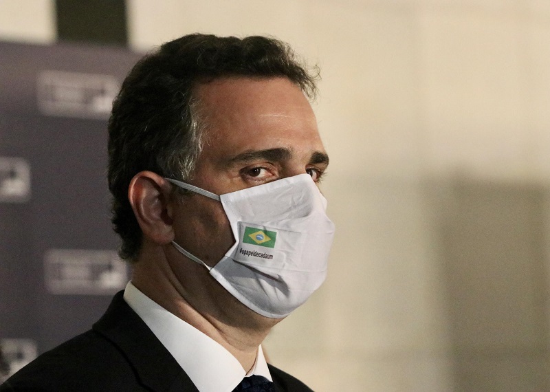 O presidente do Senado, Rodrigo Pacheco