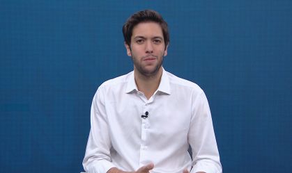 Caio Coppolla no quadro Liberdade de Opinião