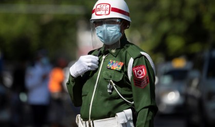 Policial militar de Mianmar