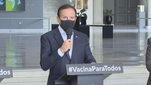 O governador de São Paulo, João Doria (PSDB)
