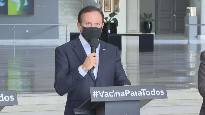 O governador de São Paulo, João Doria (PSDB)