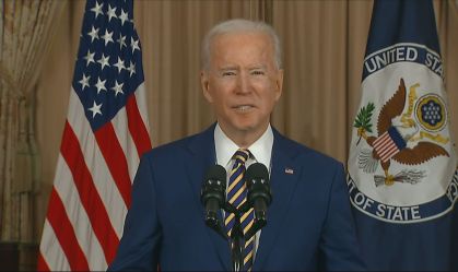 O presidente dos Estados Unidos, Joe Biden (04.fev.2021)