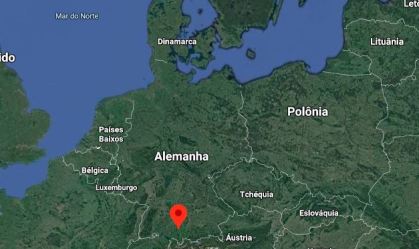 Localização de Memmingen, na Alemanha