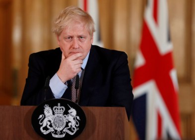 Boris Johnson, premiê do Reino Unido