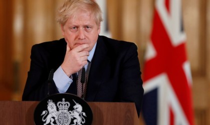 Boris Johnson, premiê do Reino Unido