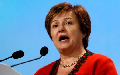 A diretora-gerente do FMI,Kristalina Georgieva