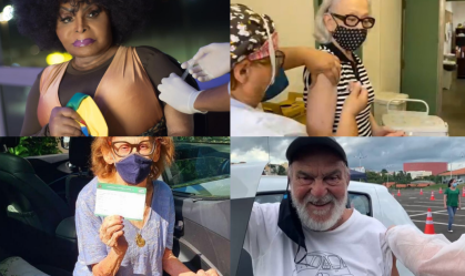 Fernanda Montenegro, Elza Soares, Lima Duarte: veja artistas que já se vacinaram