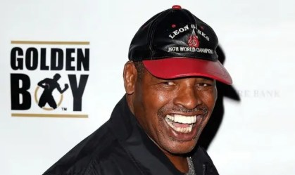 O ex-campeão mundial dos pesos pesados ??Leon Spinks