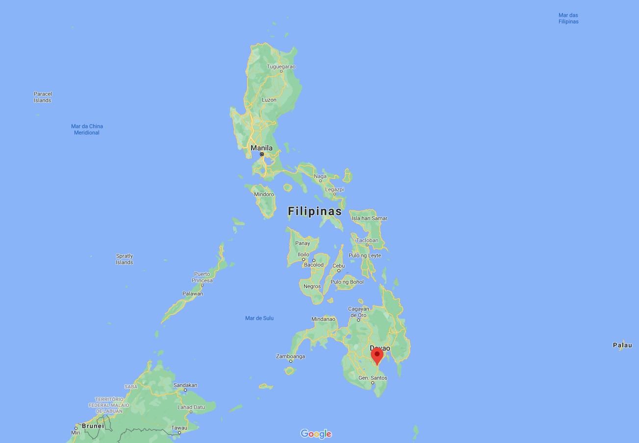 Mapa Filipinas Terremoto