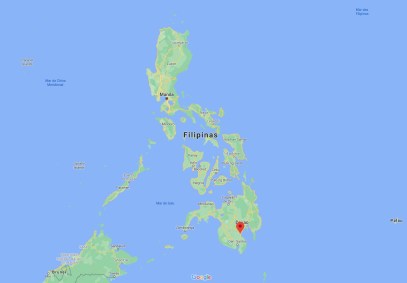 Mapa Filipinas Terremoto