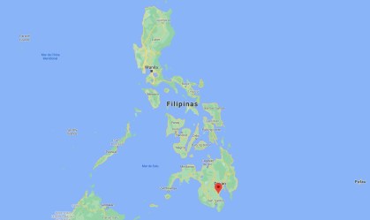 Mapa Filipinas Terremoto