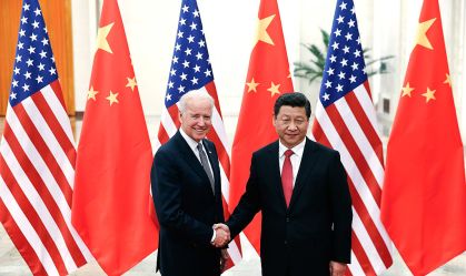 O presidente dos EUA, Joe Biden, e o líder da China, Xi Jinping