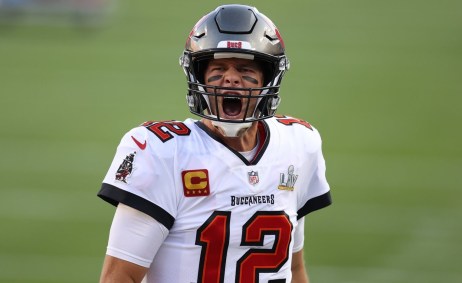 Tom Brady em açõa na NFL
