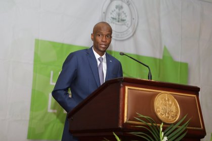 Jovenel Moïse, presidente do Haiti