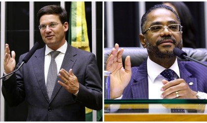 Deputados João Roma e Márcio Marinho