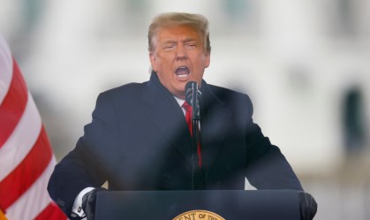 Donald Trump discursa a apoiadores antes de ataque ao Capitólio em Washington