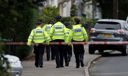 polícia britânica