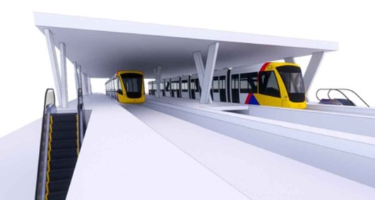 Projeto do Rio de Janeiro para levar o metrô leve até o Galeão