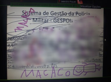 Tenente-coronel da PM foi alvo de racismo em palestra virtual na USP