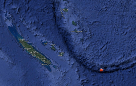 Epicentro do terremoto foi no Oceano Pacífico em Vanuatu