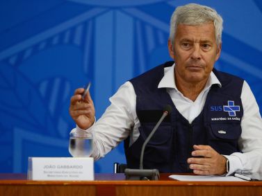 O secretário-executivo do Ministério da Saúde, João Gabbardo dos Reis