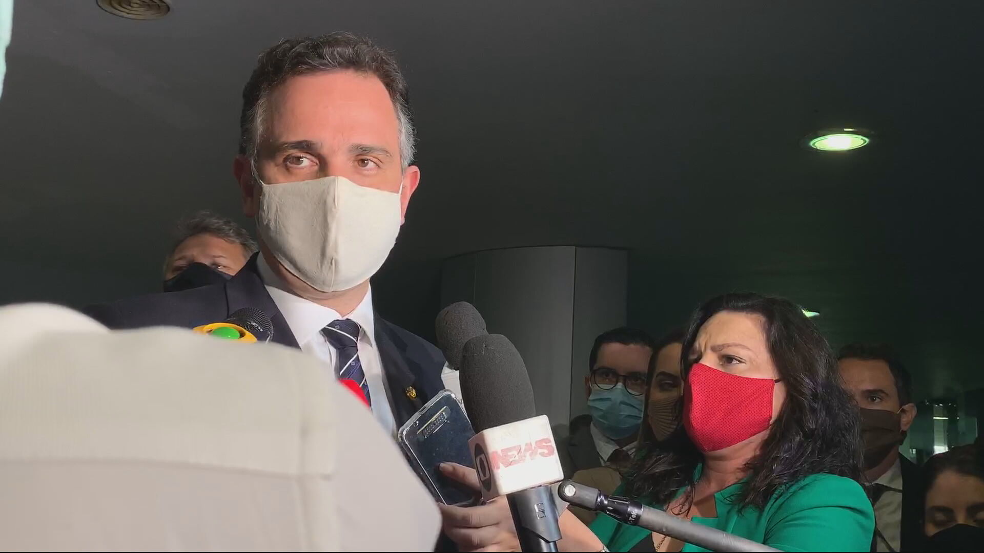 Rodrigo Pacheco (DEM-MG), presidente do Senado (11.fev.2021)