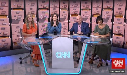CNN Tonight, talk show apresentado por Mari Palma, Gabriela Prioli e Leandro Kar