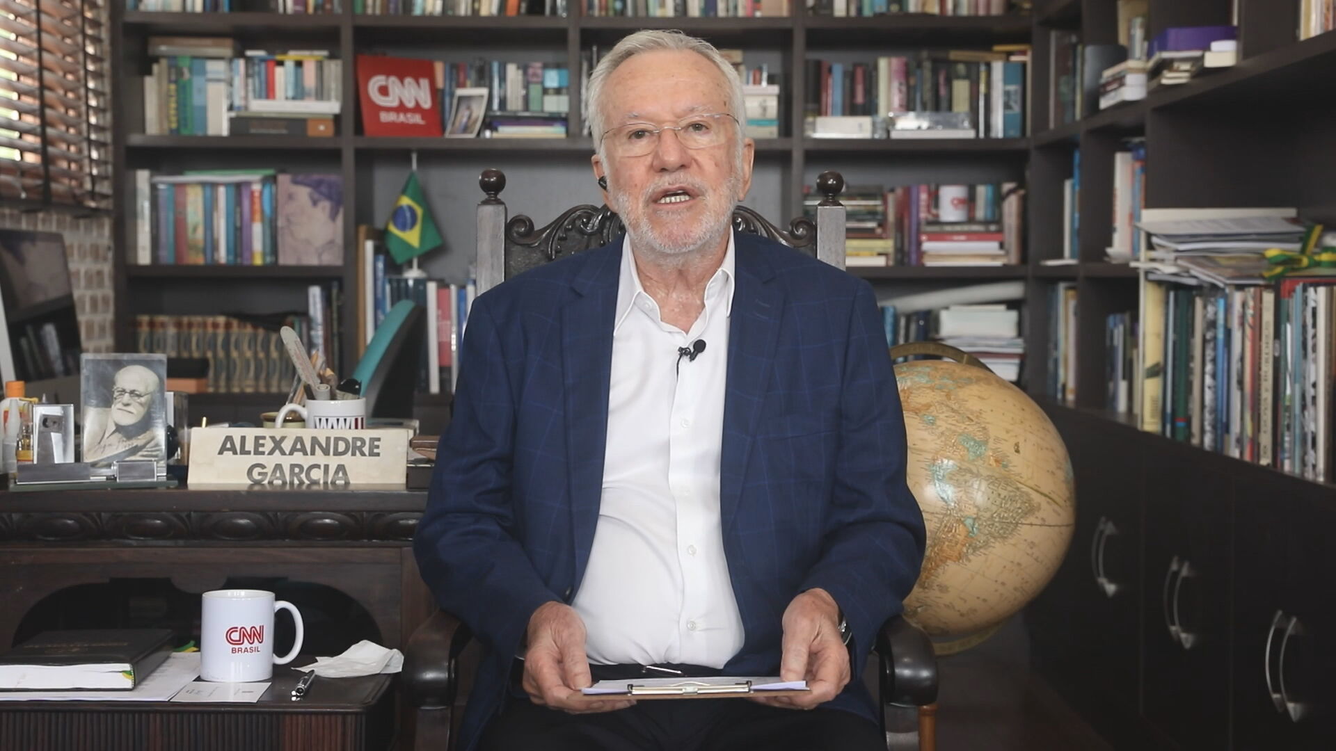 Alexandre Garcia no quadro Liberdade de Opinião