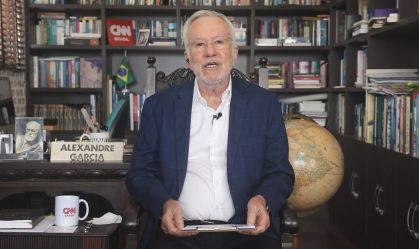 Alexandre Garcia no quadro Liberdade de Opinião