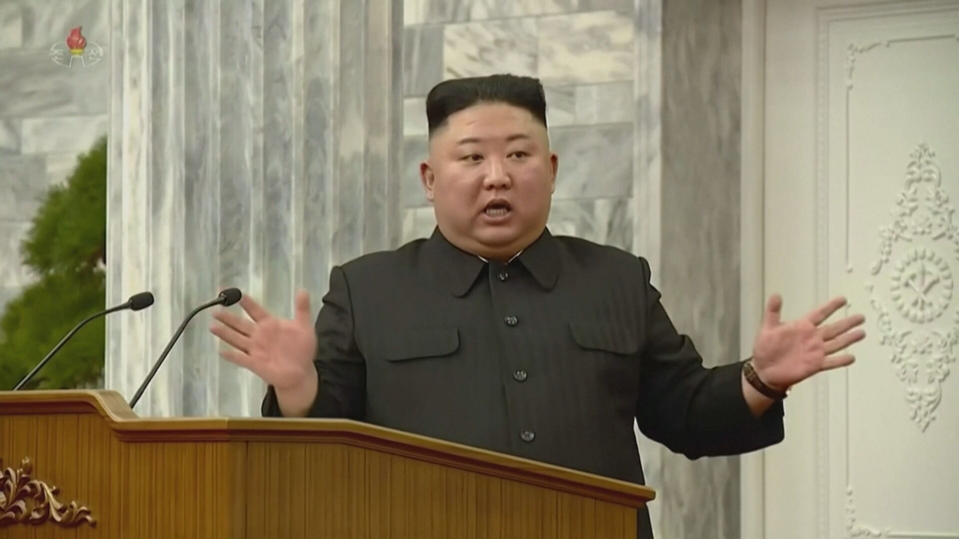 Kim Jong-Un, líder da Coreia do Norte (12.fev.2021)