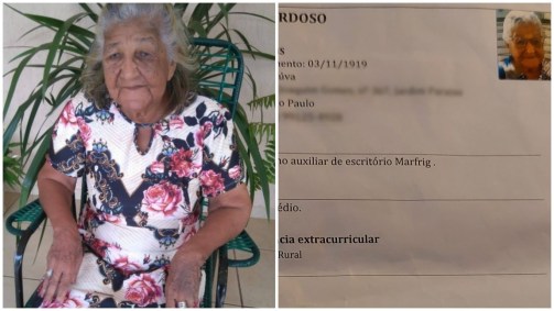Idosa de 101 anos aplicou para vaga de auxiliar de escritório